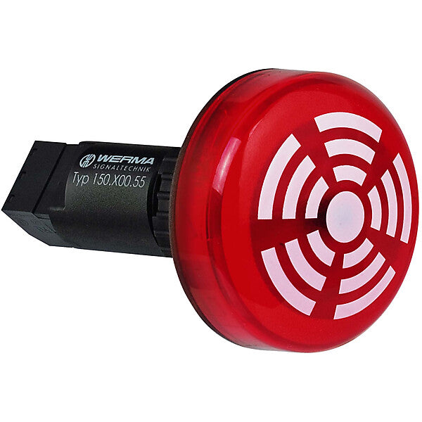 WERMA LED/Summer Kombination 24 V DC rot 15010055